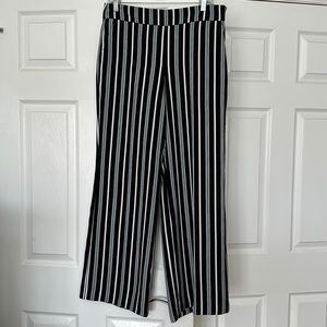 Ann Taylor factory wide, leg pants side zip